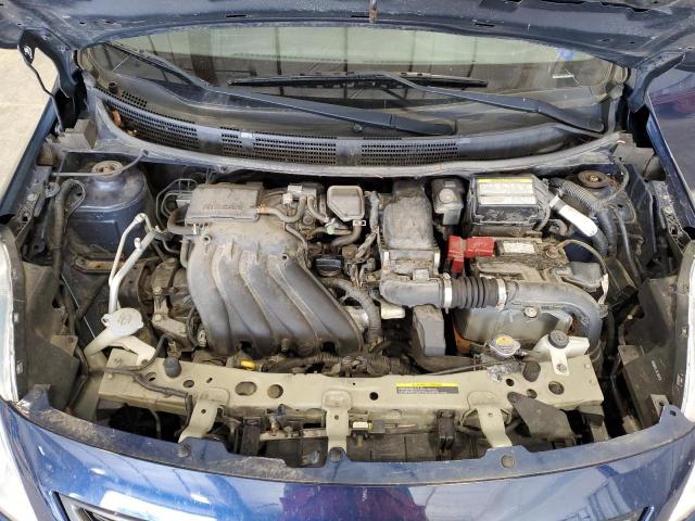 3N1CN7AP8DL840218 - 2013 NISSAN VERSA S BLUE photo 11