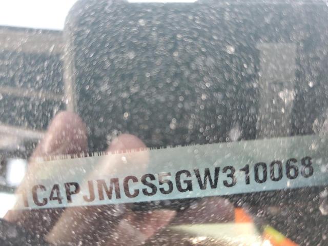 1C4PJMCS5GW310068 - 2016 JEEP CHEROKEE LATITUDE BLACK photo 14