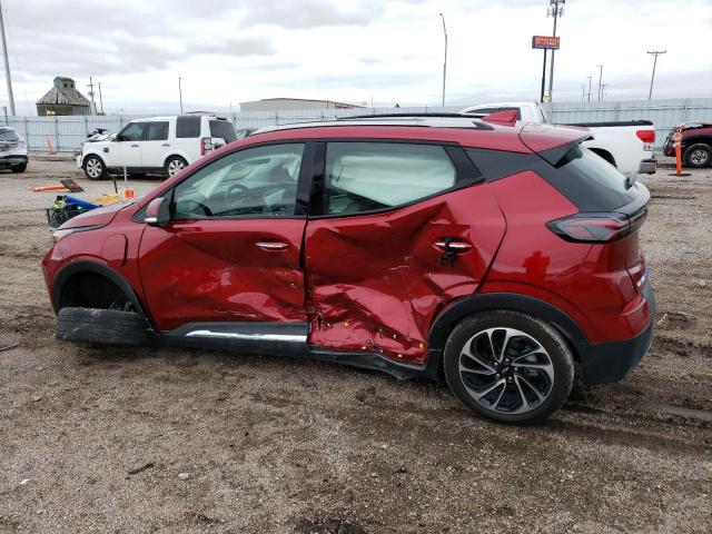 1G1FZ6S01N4109124 - 2022 CHEVROLET BOLT EUV PREMIER RED photo 2