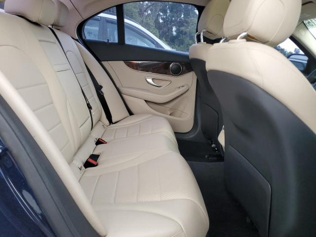 55SWF4KB2HU226549 - 2017 MERCEDES-BENZ C 300 4MATIC BLUE photo 10