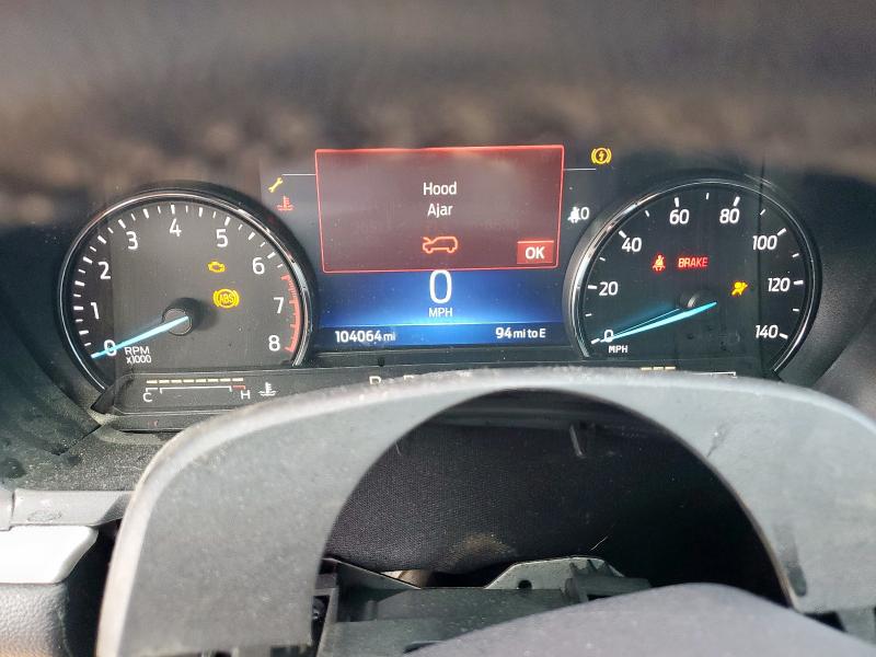 1FMSK7DH6LGB92995 - 2020 FORD EXPLORER XLT BLUE photo 9