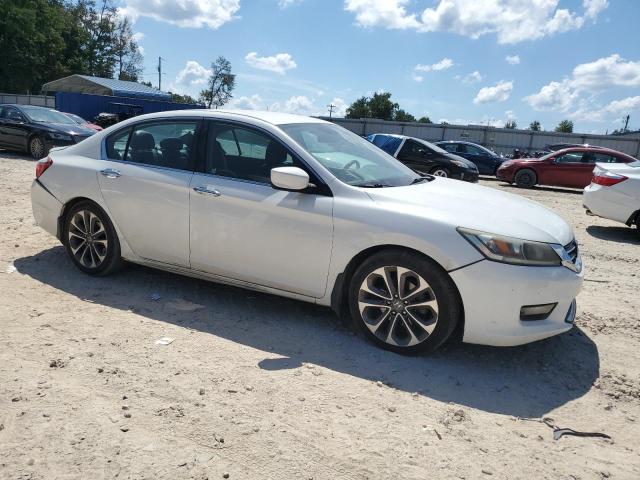 1HGCR2F53EA274636 - 2014 HONDA ACCORD SPORT 白色 照片 4