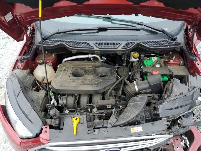 MAJ6S3GL6KC292105 - 2019 FORD ECOSPORT SE 红色 照片 11