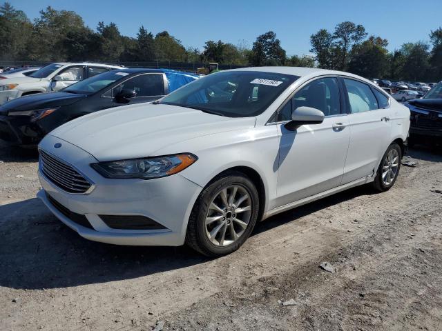 3FA6P0HD2HR410717 - 2017 FORD FUSION SE WHITE photo 1