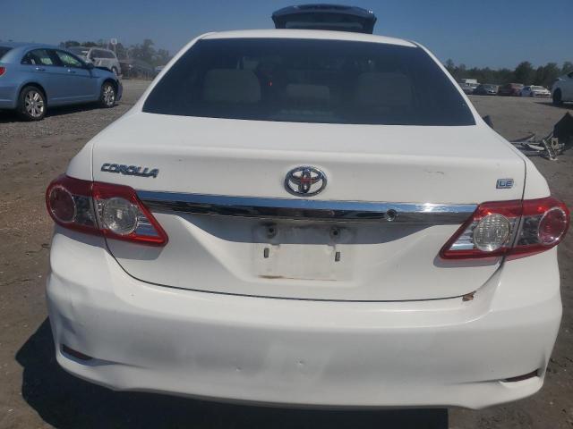 2T1BU4EE7CC870444 - 2012 TOYOTA COROLLA BASE WHITE photo 6
