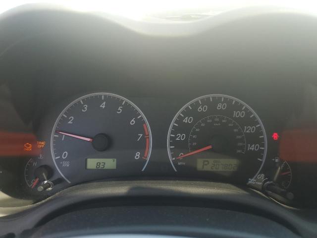 2T1BU4EE7CC870444 - 2012 TOYOTA COROLLA BASE WHITE photo 9