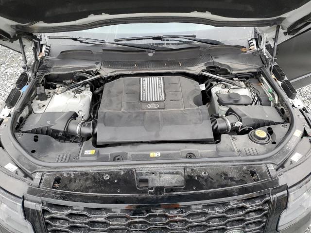 SALGV2RE0JA390242 - 2018 LAND ROVER RANGE ROVE AUTOBIOGRAPHY BLACK photo 11