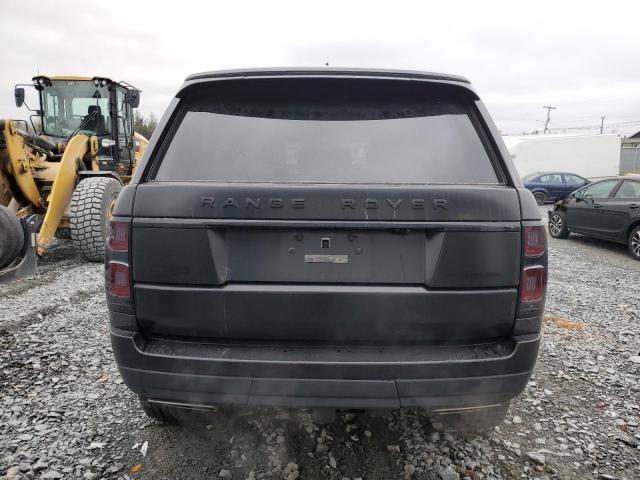 SALGV2RE0JA390242 - 2018 LAND ROVER RANGE ROVE AUTOBIOGRAPHY BLACK photo 6