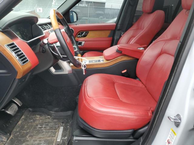 SALGV2RE0JA390242 - 2018 LAND ROVER RANGE ROVE AUTOBIOGRAPHY BLACK photo 7