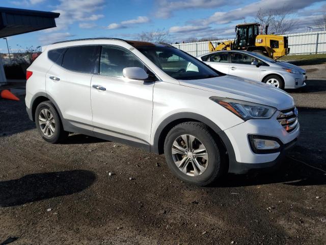 5XYZU3LB4DG112956 - 2013 HYUNDAI SANTA FE S WHITE photo 4