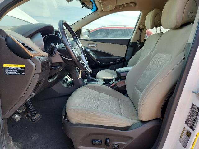 5XYZU3LB4DG112956 - 2013 HYUNDAI SANTA FE S WHITE photo 7