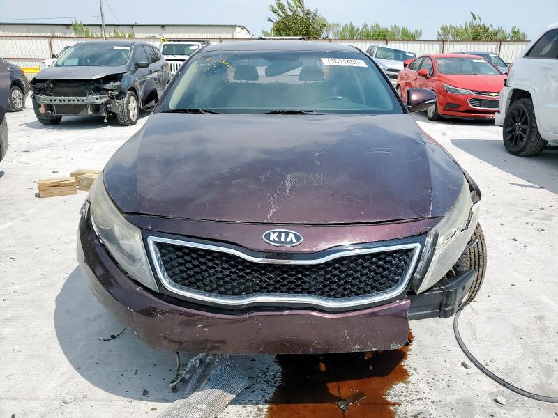 5XXGN4A75EG344464 - 2014 KIA OPTIMA EX Бордовый фото 5