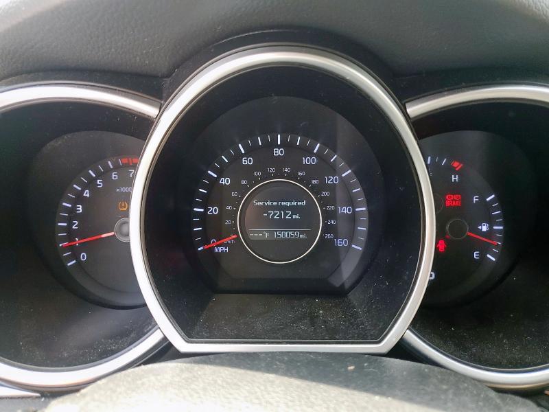 5XXGN4A75EG344464 - 2014 KIA OPTIMA EX Бордовый фото 9