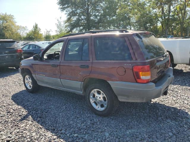 1J4GW48N6YC337619 - 2000 JEEP GRAND CHER LAREDO BURGUNDY photo 2