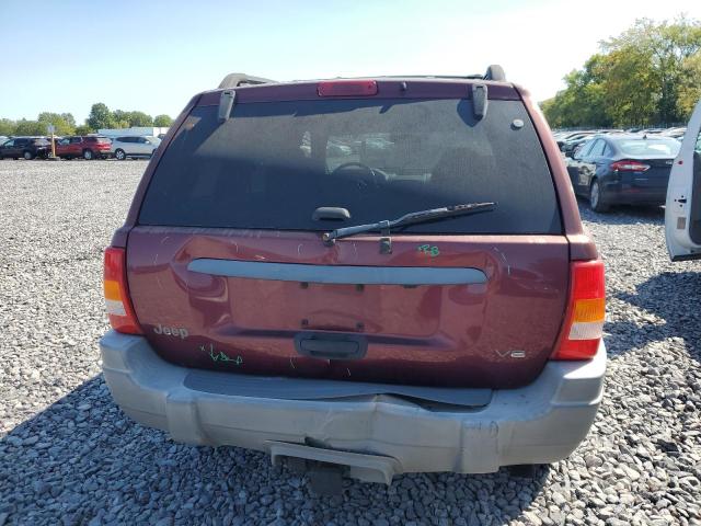 1J4GW48N6YC337619 - 2000 JEEP GRAND CHER LAREDO BURGUNDY photo 6