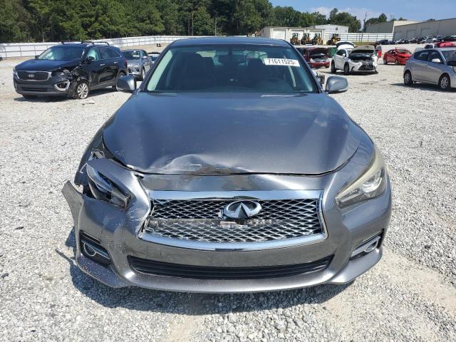 JN1BV7AP7FM351815 - 2015 INFINITI Q50 BASE GRAY photo 5
