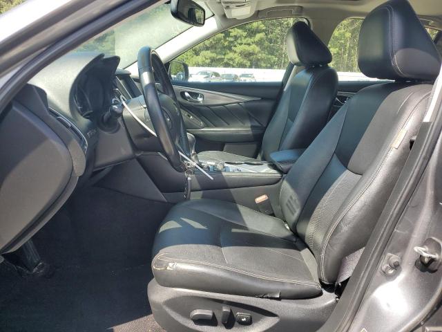 JN1BV7AP7FM351815 - 2015 INFINITI Q50 BASE GRAY photo 7