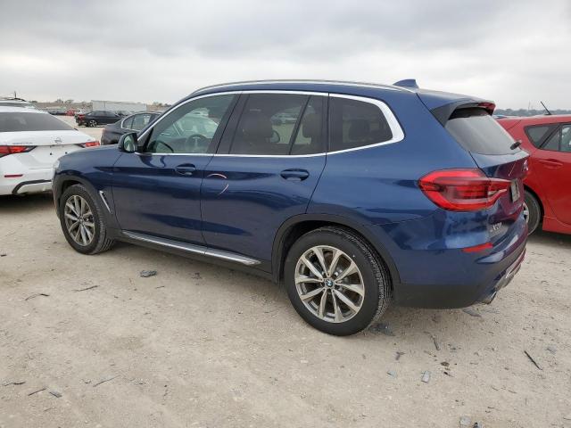 5UXTR9C58JLD89082 - 2018 BMW X3 XDRIVE30I BLUE photo 2