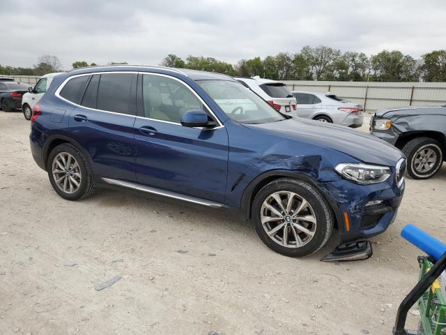 5UXTR9C58JLD89082 - 2018 BMW X3 XDRIVE30I BLUE photo 4