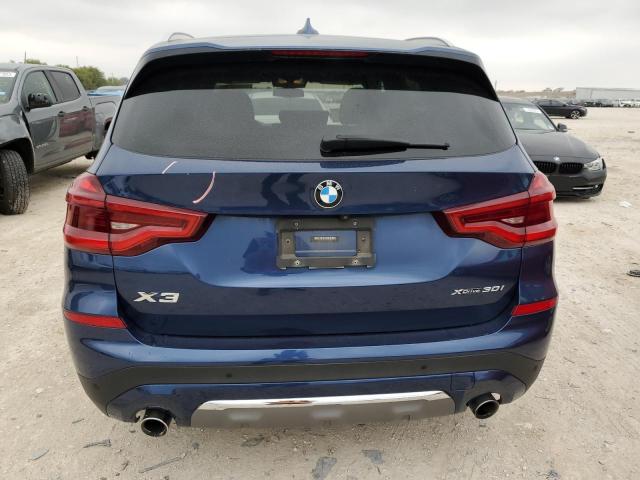 5UXTR9C58JLD89082 - 2018 BMW X3 XDRIVE30I BLUE photo 6