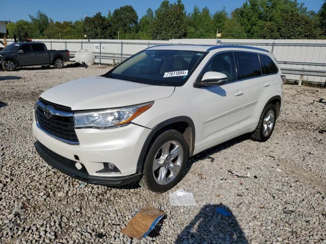 2016 TOYOTA HIGHLANDER LIMITED, 