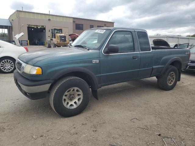 4F4ZR17X2XTM21434 - 1999 MAZDA B4000 CAB PLUS GREEN photo 1