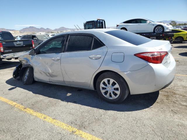 2T1BURHE2JC071015 - 2018 TOYOTA COROLLA L 银色 照片 2