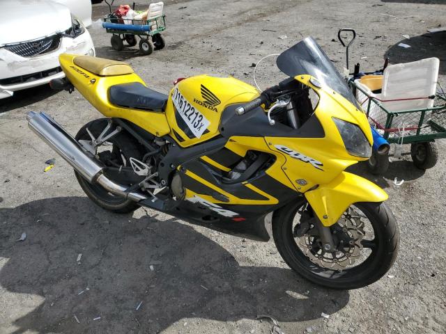 JH2PC35062M305831 - 2002 HONDA CBR600 F4 YELLOW photo 1