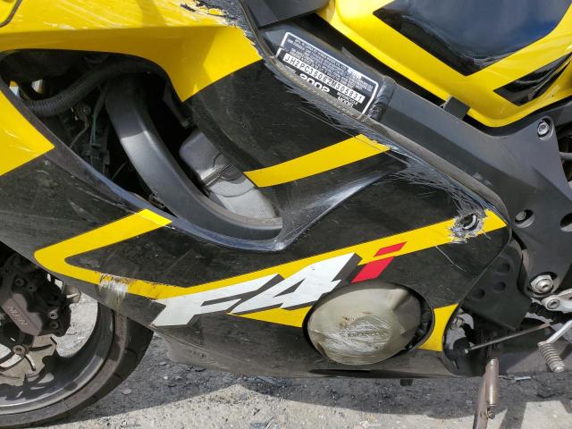 JH2PC35062M305831 - 2002 HONDA CBR600 F4 YELLOW photo 7