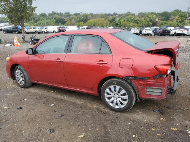 5YFBU4EE5DP224367 - 2013 TOYOTA COROLLA BASE RED photo 2