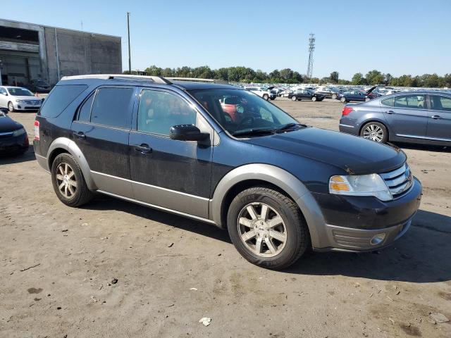 1FMDK05W39GA02768 - 2009 FORD TAURUS X SEL BLUE photo 4