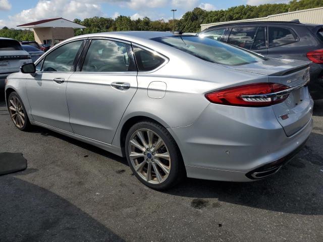 3FA6P0K9XHR132492 - 2017 FORD FUSION TITANIUM SILVER photo 2