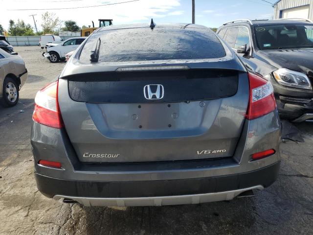 5J6TF2H56EL002665 - 2014 HONDA CROSSTOUR EXL SILVER photo 6