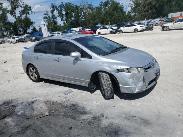 1HGFA16858L007080 - 2008 HONDA CIVIC EX SILVER photo 4