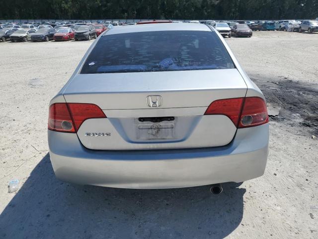 1HGFA16858L007080 - 2008 HONDA CIVIC EX SILVER photo 6