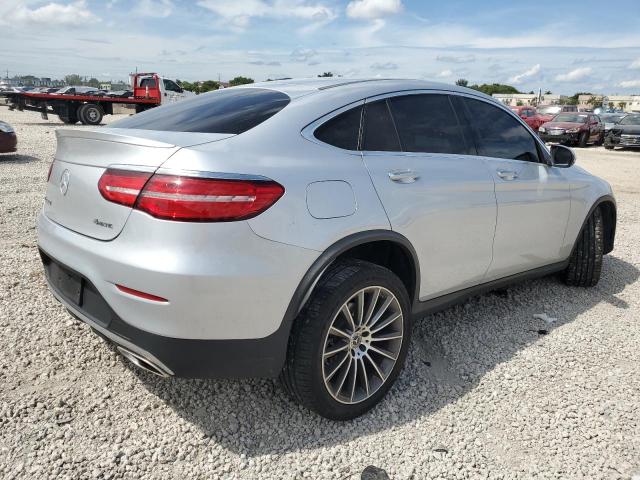 WDC0J4KB6JF315803 - 2018 MERCEDES-BENZ GLC COUPE 300 4MATIC GRAY photo 3