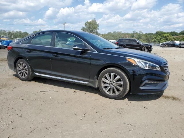 5NPE34AF7GH284943 - 2016 HYUNDAI SONATA SPORT BLACK photo 4
