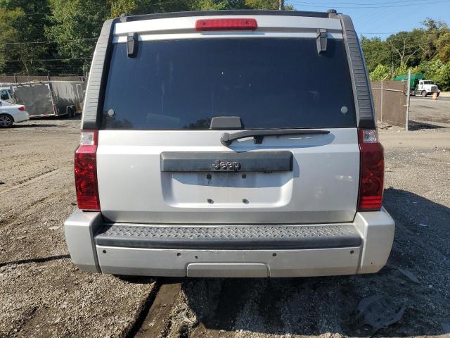 1J4RH4GK1AC118308 - 2010 JEEP COMMANDER SPORT SILVER photo 6