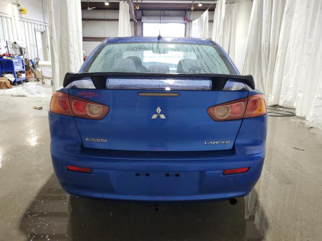 JA3AU26U89U027787 - 2009 MITSUBISHI LANCER ES/ES SPORT BLUE photo 6