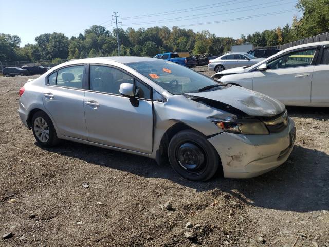 19XFB2F55CE353851 - 2012 HONDA CIVIC LX SILVER photo 4