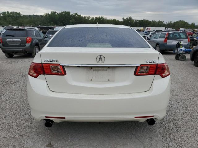 JH4CU2E60BC013664 - 2011 ACURA TSX WHITE photo 6