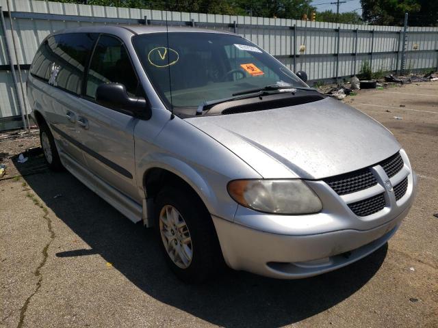 2B4GP44362R674228 - 2004 DODGE CARAVAN SPORT SILVER photo 1