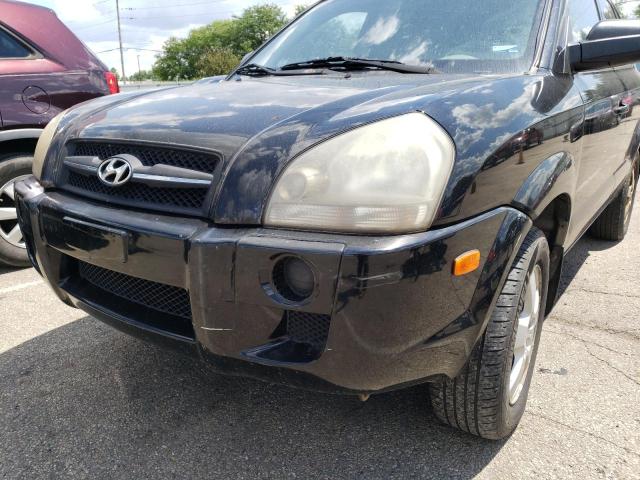 KM8JM12B03U374795 - 2007 HYUNDAI TUCSON BLACK photo 9