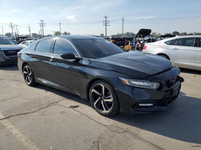 1HGCV1F33JA181307 - 2018 HONDA ACCORD SPORT BLACK photo 4