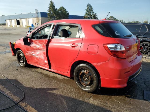 2T1KE40E29C021724 - 2009 TOYOTA COROLLA MA S RED photo 2