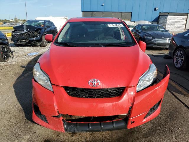 2T1KE40E29C021724 - 2009 TOYOTA COROLLA MA S RED photo 5