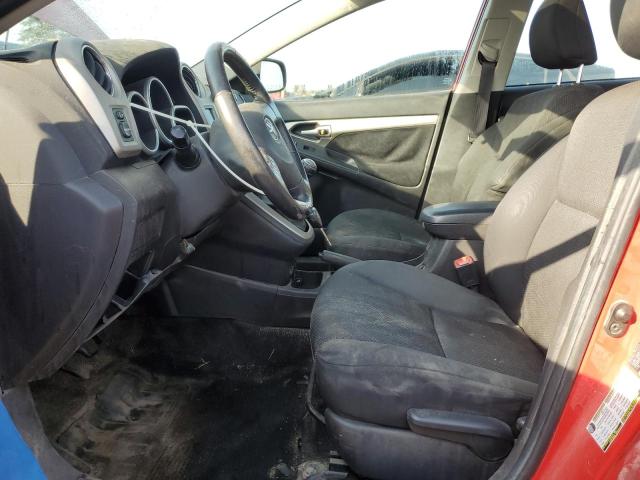 2T1KE40E29C021724 - 2009 TOYOTA COROLLA MA S RED photo 7