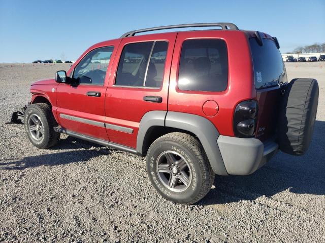 1J4GL48K76W149427 - 2006 JEEP LIBERTY SPORT RED photo 2