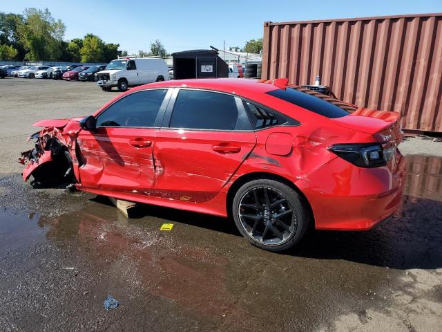 2HGFE2F55SH540809 - 2025 HONDA CIVIC SPORT RED photo 2