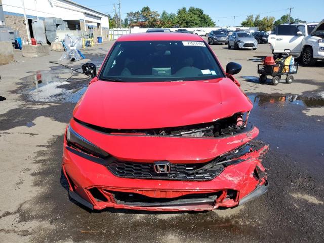 2HGFE2F55SH540809 - 2025 HONDA CIVIC SPORT RED photo 5
